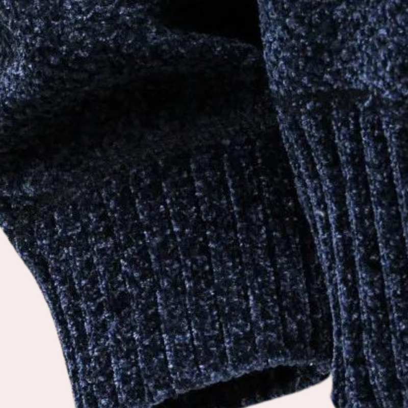 Men's Cozy Striped Fleece-Lined Zip Hoodie with Adjustable Drawstring Hood – Stylish Fall/Winter Outerwear for Ultimate Comfort