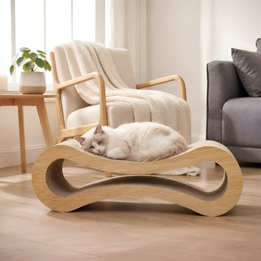 Cat Scratcher Lounge Curved Claw Rest Bed
