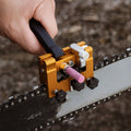 Chainsaw Sharpener Jig Guide Clamp Precision Chain Grinding Tool