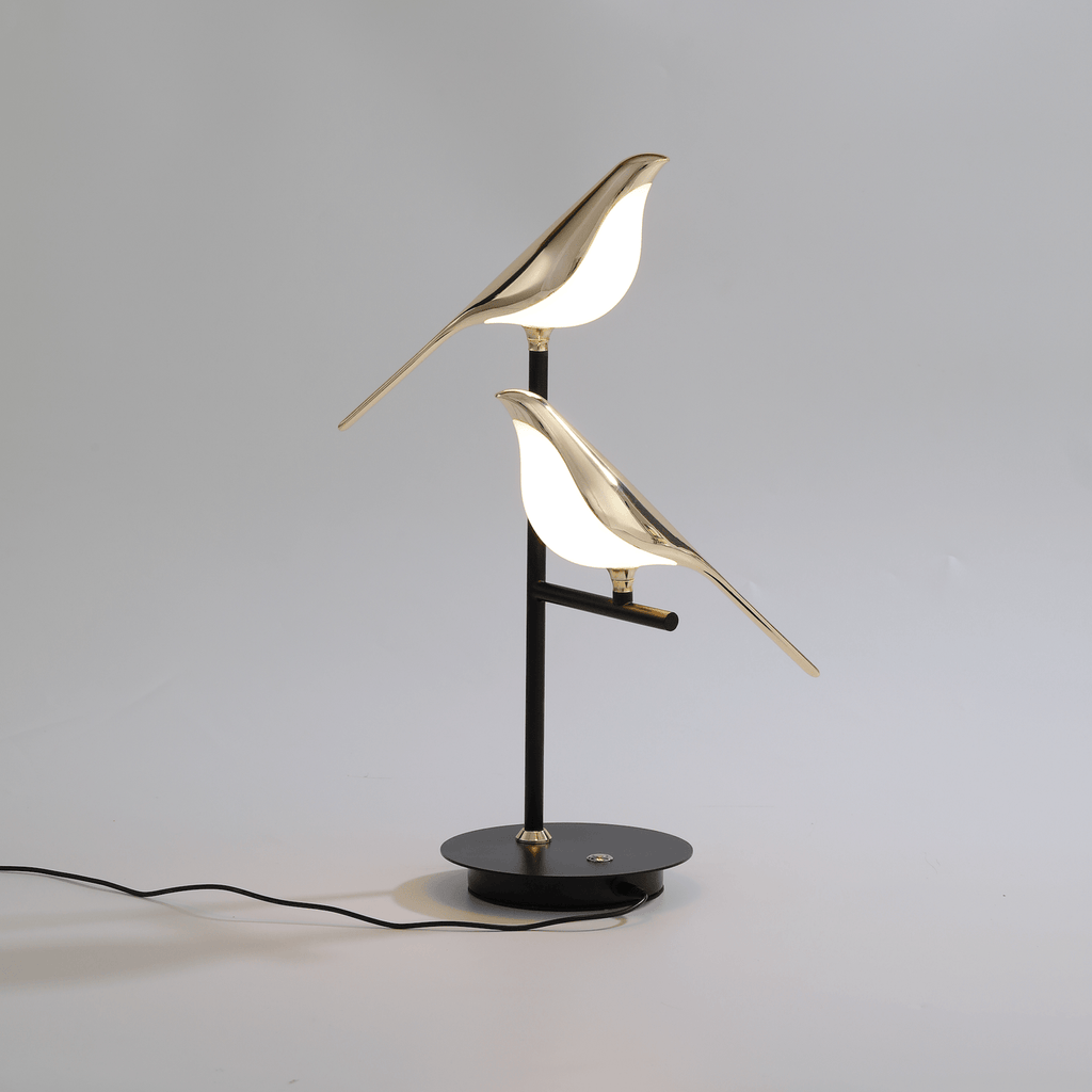 Golden Birdlight Wall Lamp | Modern Nordic LED Wall Sconce