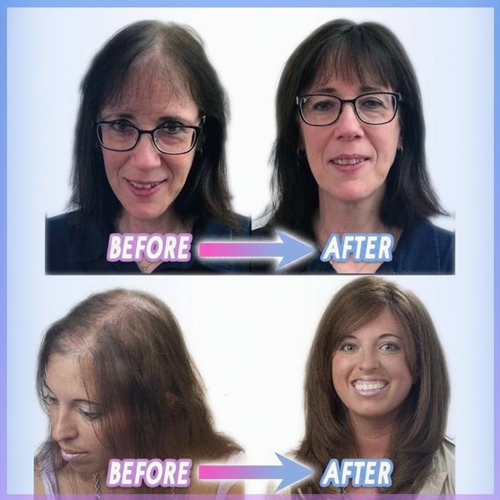 Hair Topper Clip In Volume Covering Thinning Hair Natural Look