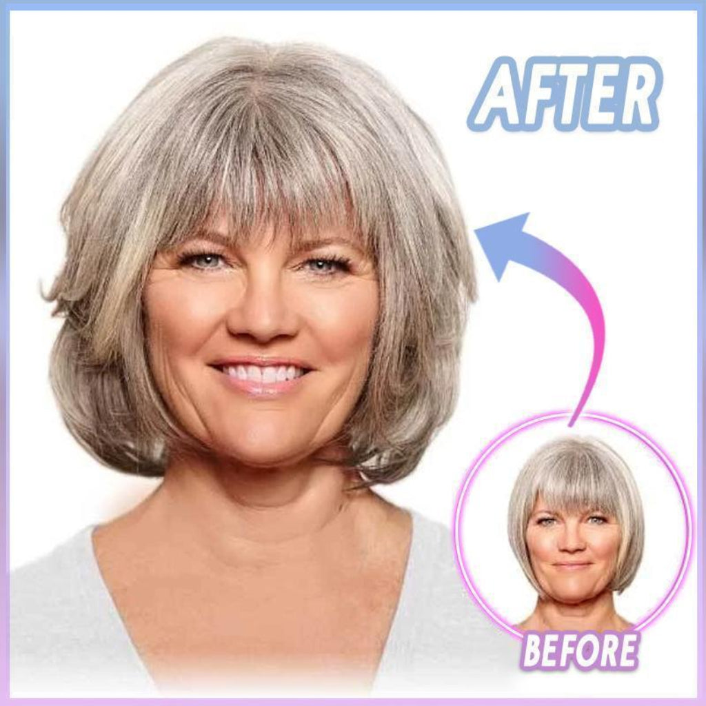 Hair Topper Clip In Volume Covering Thinning Hair Natural Look