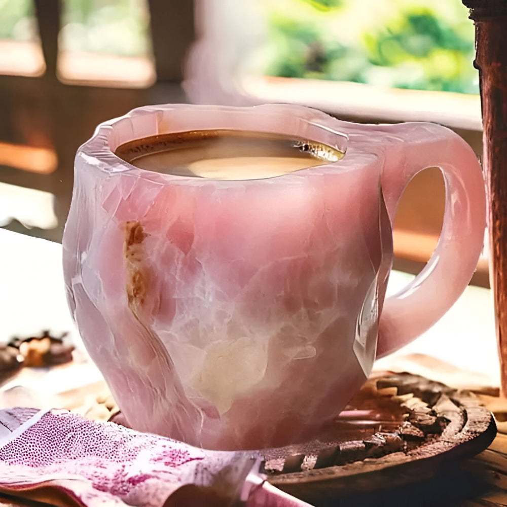 Coffee Mug Decorative Stone Style Drinkware