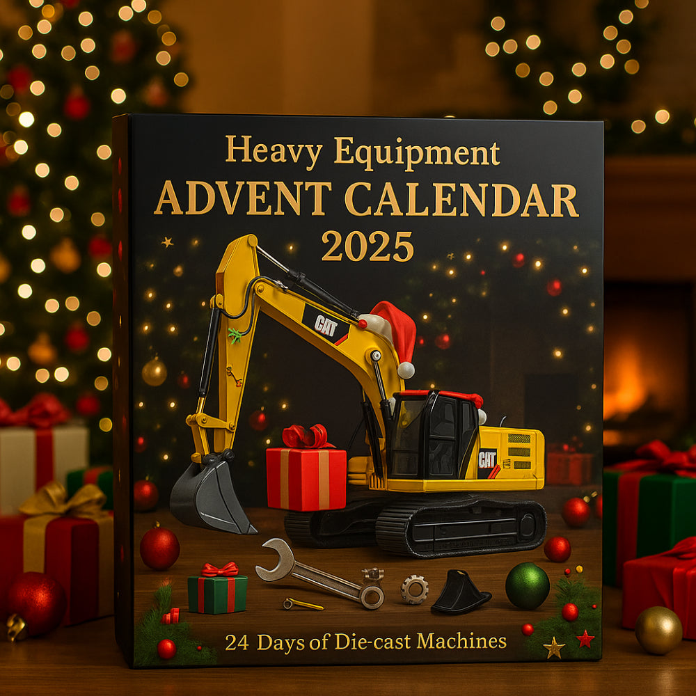 Toy Construction Advent Calendar Die Cast Vehicle Set