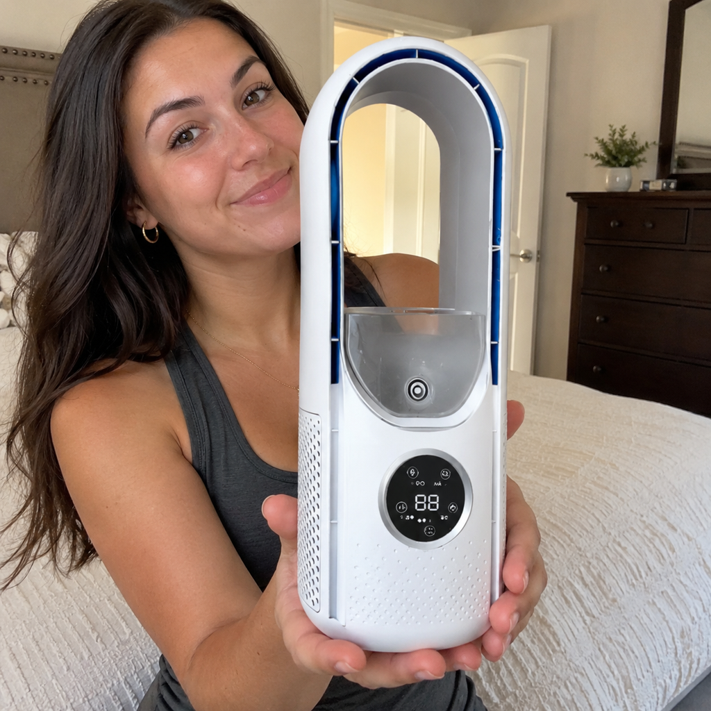 Cooling Fan Bladeless Portable Air Conditioner