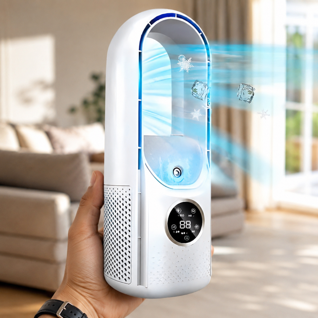 Cooling Fan Bladeless Portable Air Conditioner