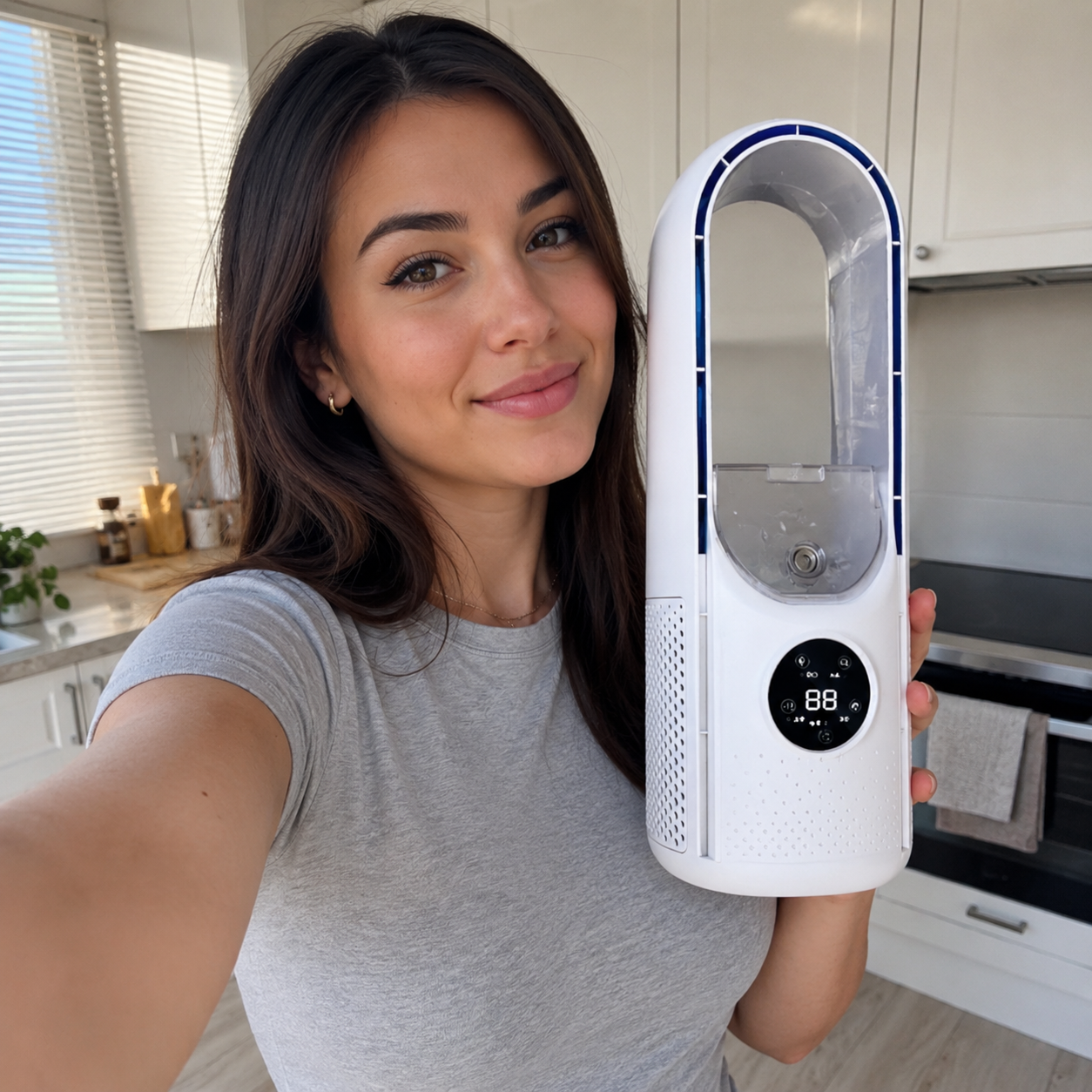 Cooling Fan Bladeless Portable Air Conditioner