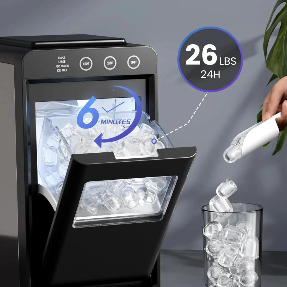 Countertop Ice Maker Ice Machine Compact Portable Countertop