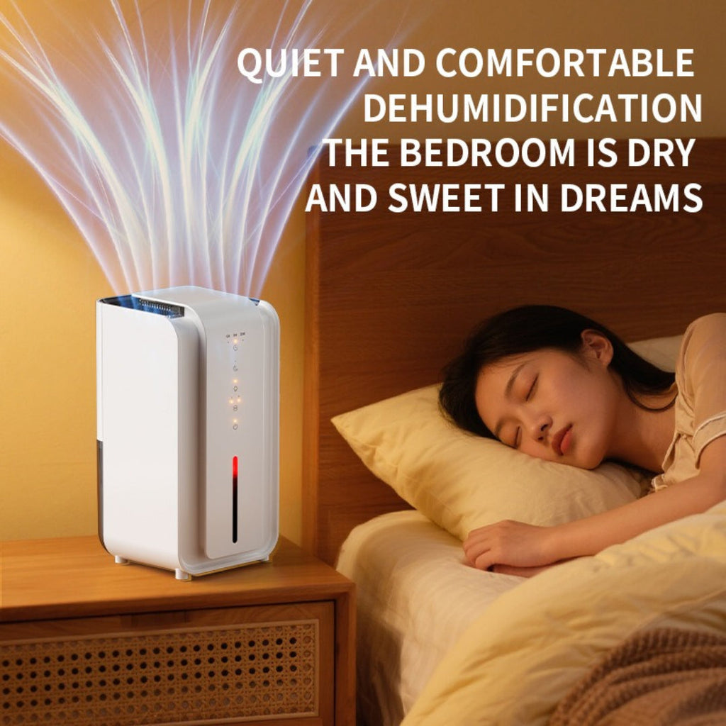Dehumidifier Cooling Large Room Drain Hose Home Moisture Remover