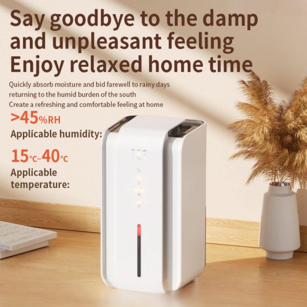 Dehumidifier Cooling Large Room Drain Hose Home Moisture Remover