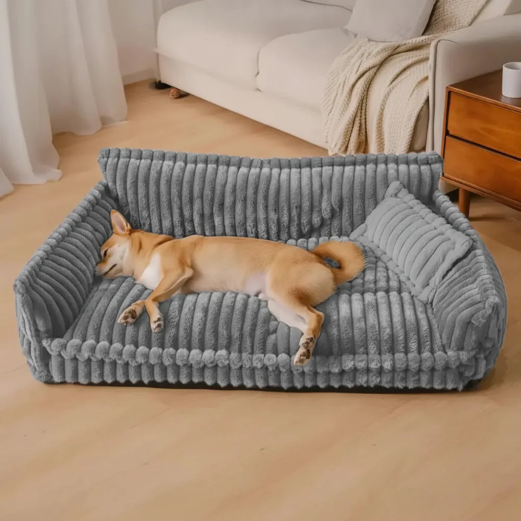 Dog Bed Washable Dog Sofa Bed Raised Edges Large Dogs