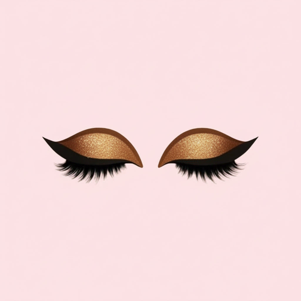 False Eyelashes 3 In 1 Reusable Eyeshadow Eyeliner Makeup Stickers