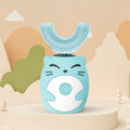 Kids Electric Toothbrush Sonic U Shape Silicone Automatic Brush