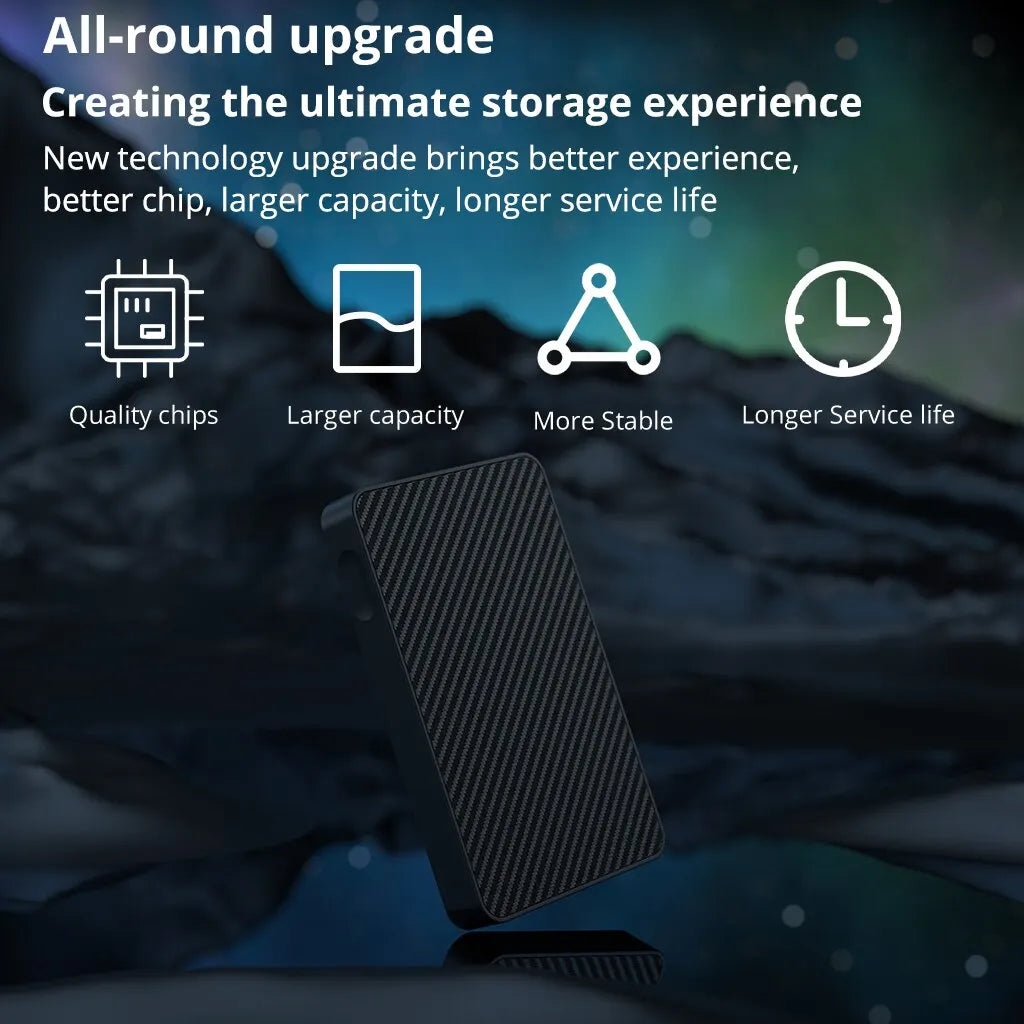 External Hard Drive Portable SSD USB 3.0 Backup Storage