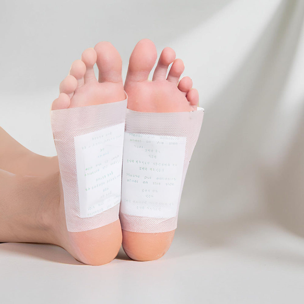 Foot Pads Bamboo Patch Set Adhesive Sole Care Sheets