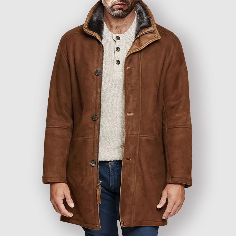 François Blanchet Men's Frost Shield Insulated Winter Coat - Waterproof, Windproof, Ultra-Warm Winter Jacket for Cold Weather Protection