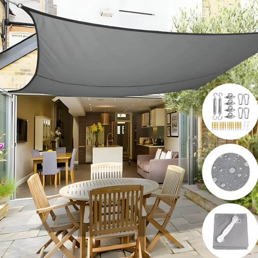 Sun Shade Sail Patio Canopy Outdoor Cover