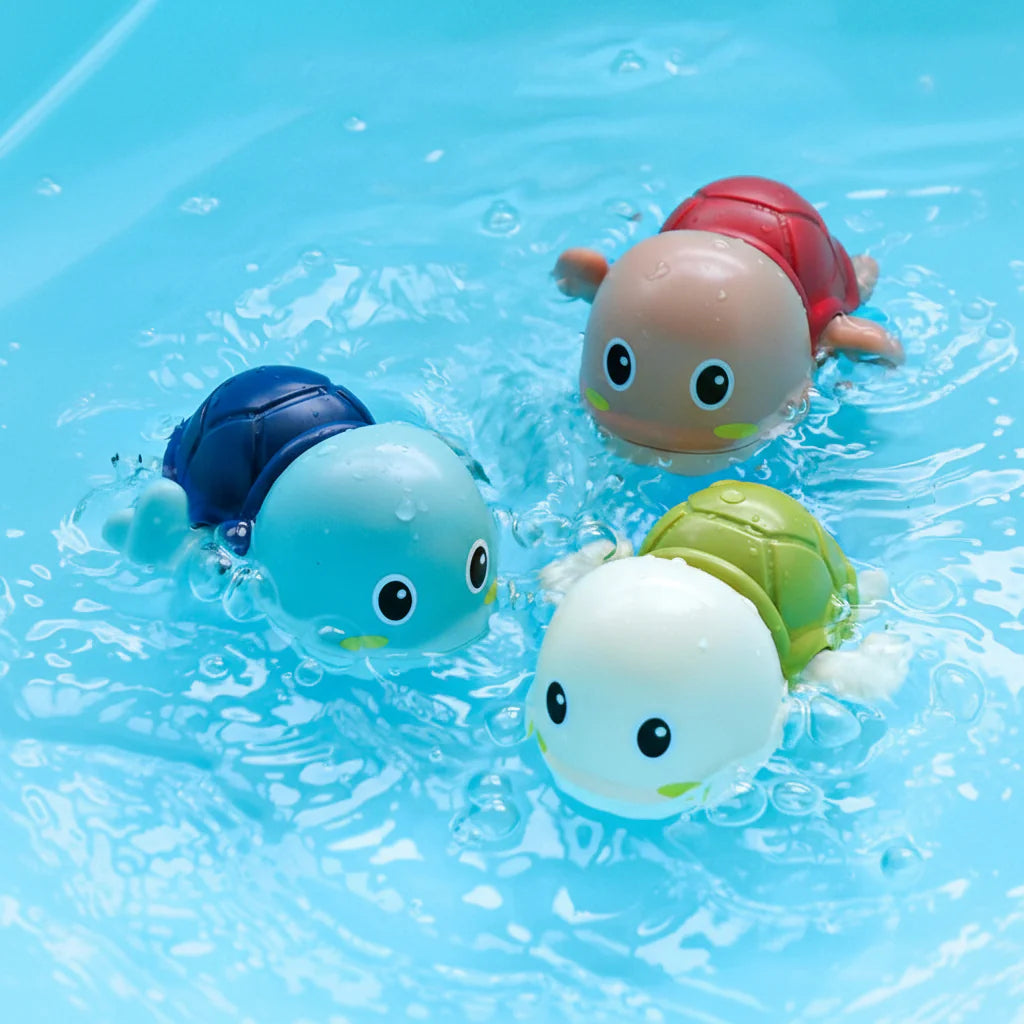 Bath Toys Wind Up Swimming Sea Animal Set