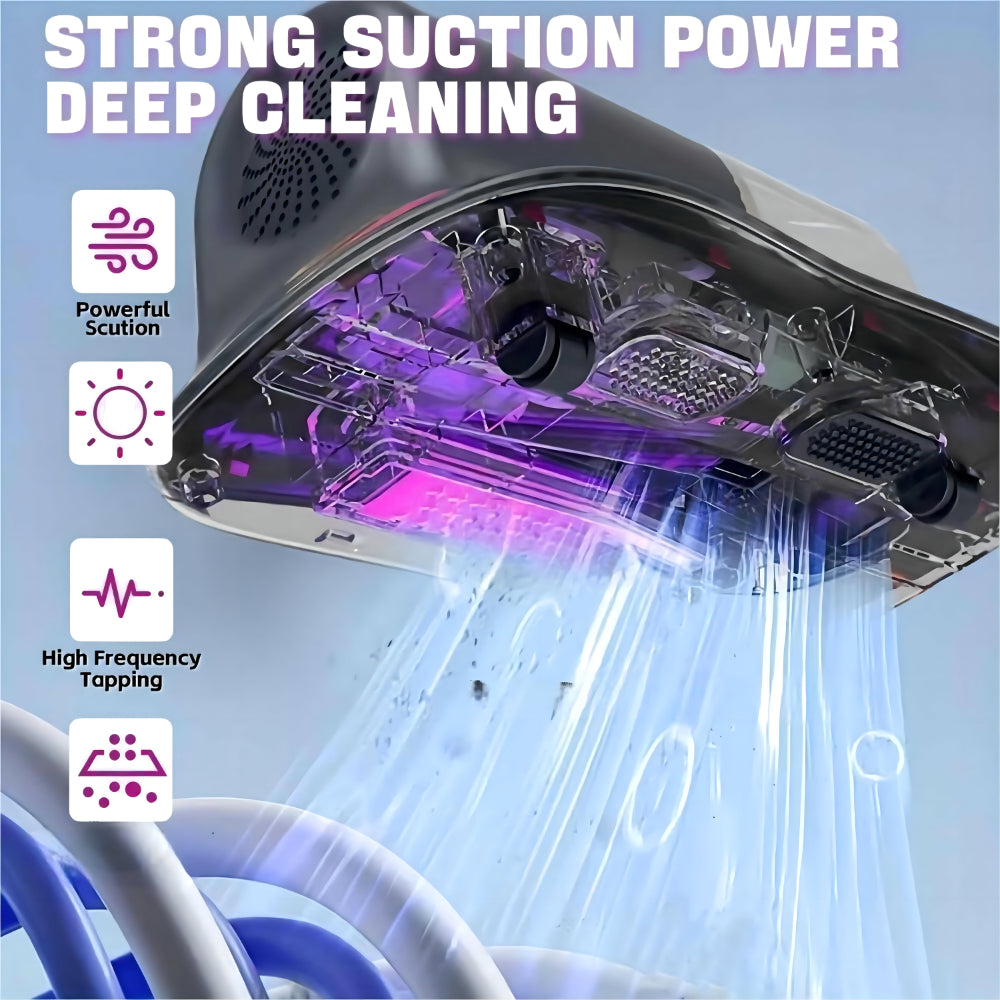 Vacuum Cleaner Handheld Cordless Dust Remover Mattress Device