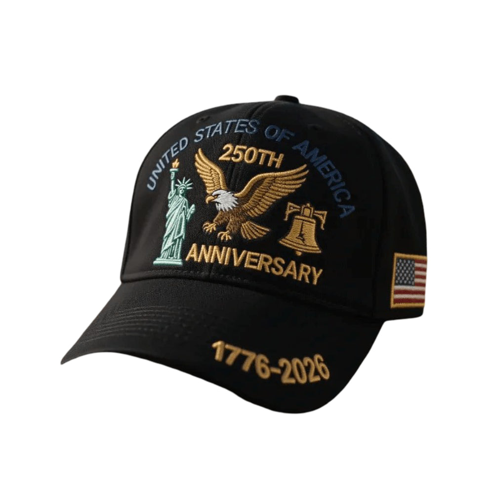 Men's Hat Veterans Baseball Cap Commemorative Patriotic Design