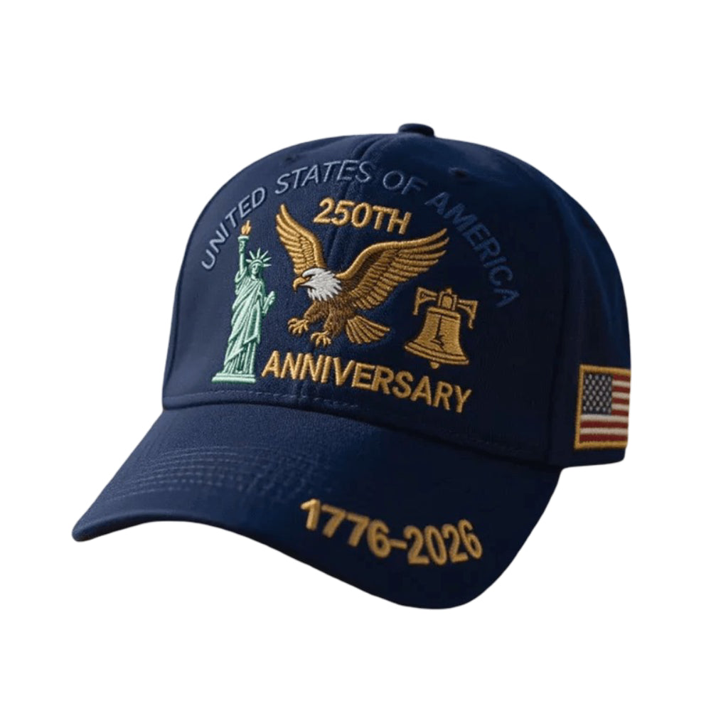 Men's Hat Veterans Baseball Cap Commemorative Patriotic Design