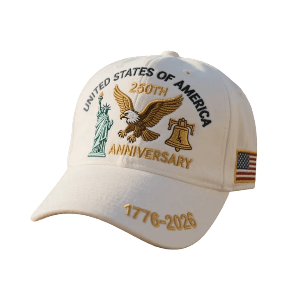Men's Hat Veterans Baseball Cap Commemorative Patriotic Design