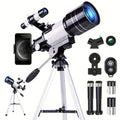 Telescope Portable Refractor Beginner Astronomy Viewing Set
