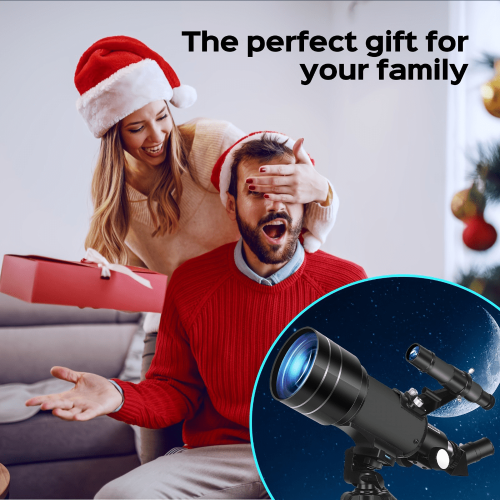 Telescope Portable Refractor Beginner Astronomy Viewing Set