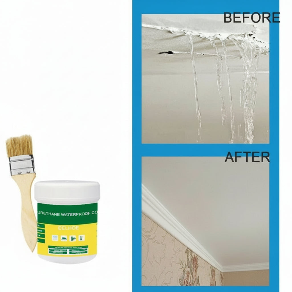 Waterproof Leak Sealing Adhesive Cracks Surfaces
