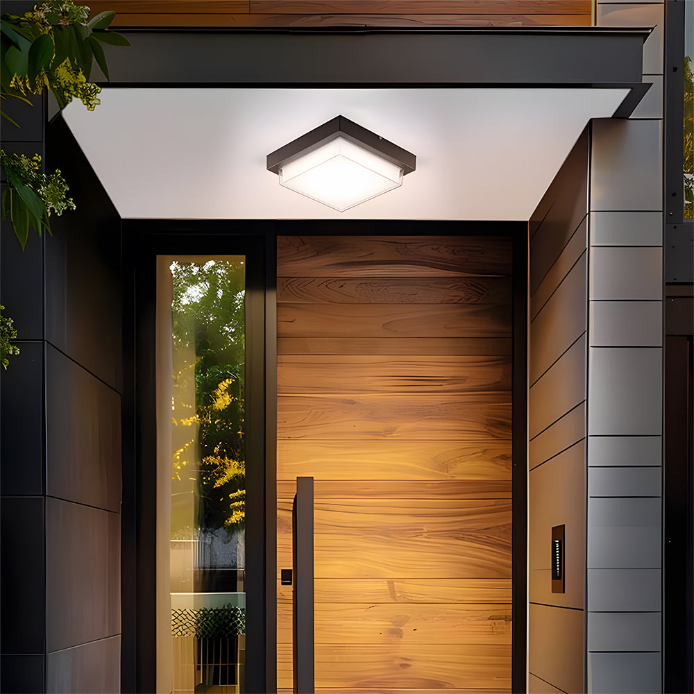 Outdoor LED Ceiling Light | IP68 Waterproof Flush Mount