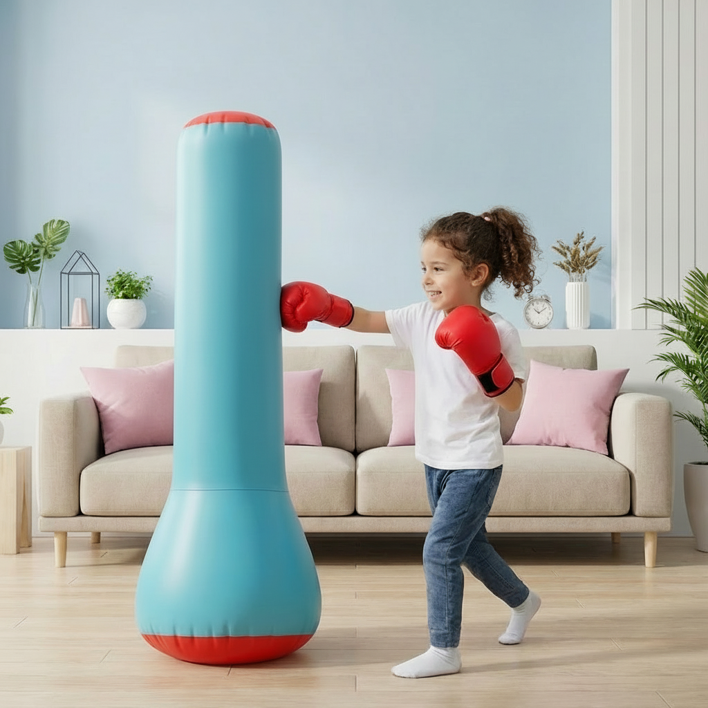 Kids Inflatable Punching Bag Water Base