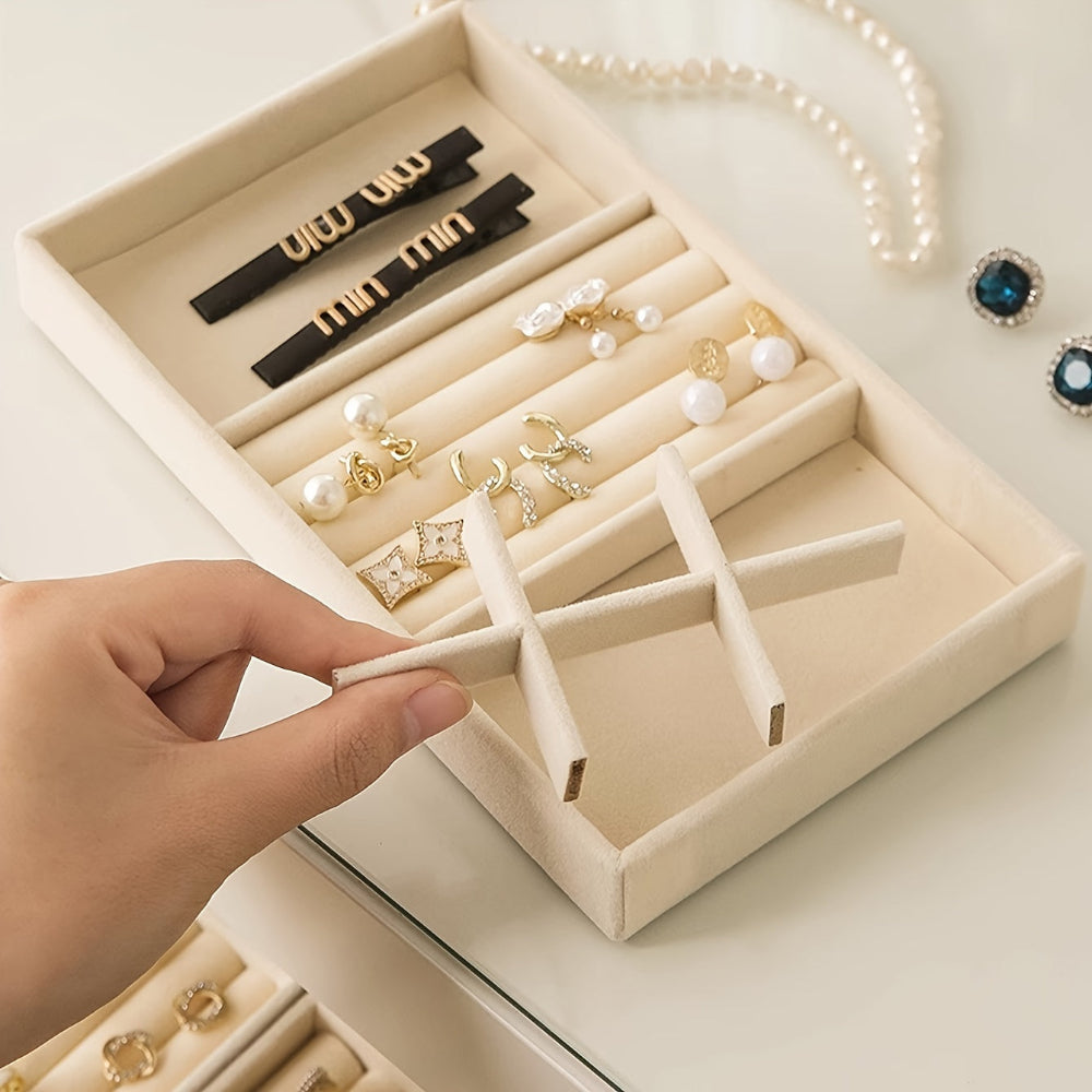 Jewelry Organizer Tray Mothers Day Gift Drawer Storage Display