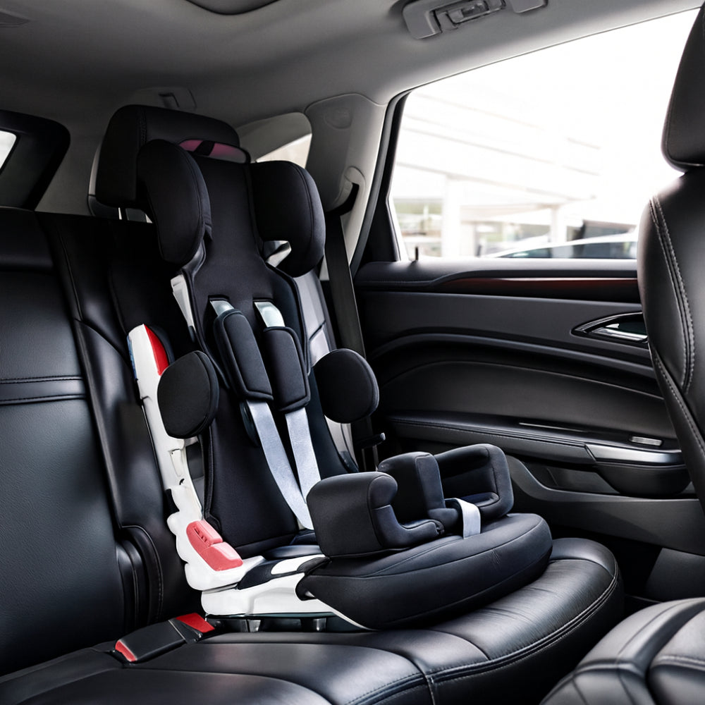 Kids Car Booster Seat Adjustable Travel Support Chair