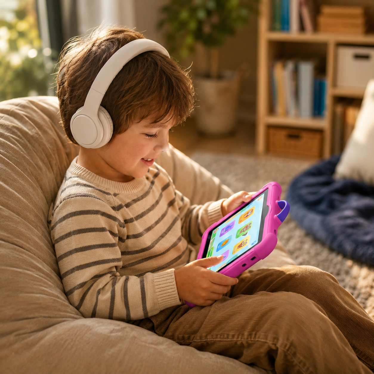 Kids Tablet Learning Device Protective Case Childrens Tablet