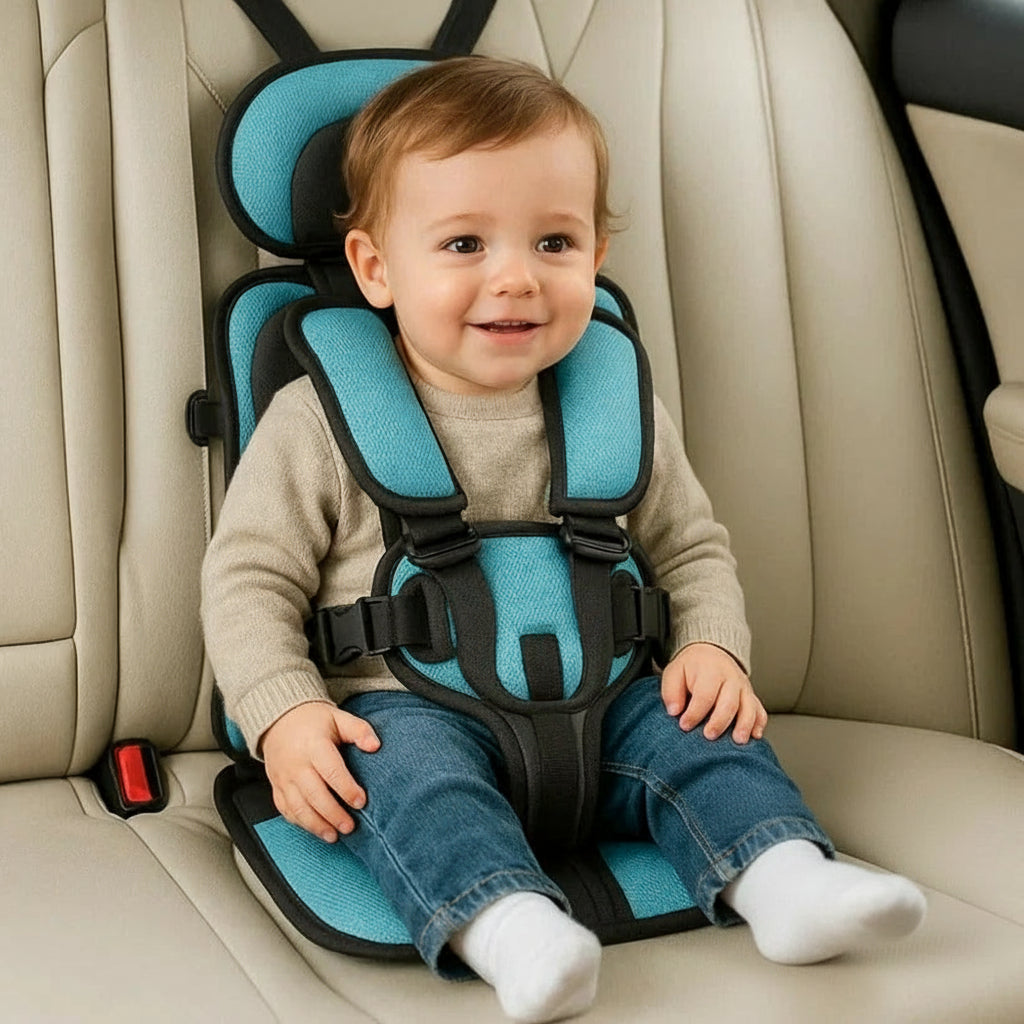 Kids Car Seat Portable Foldable Travel Safety Harness