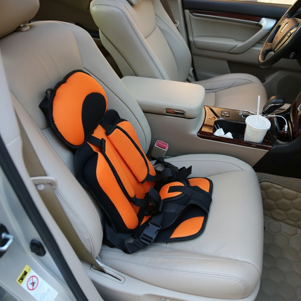 Kids Car Seat Portable Foldable Travel Safety Harness