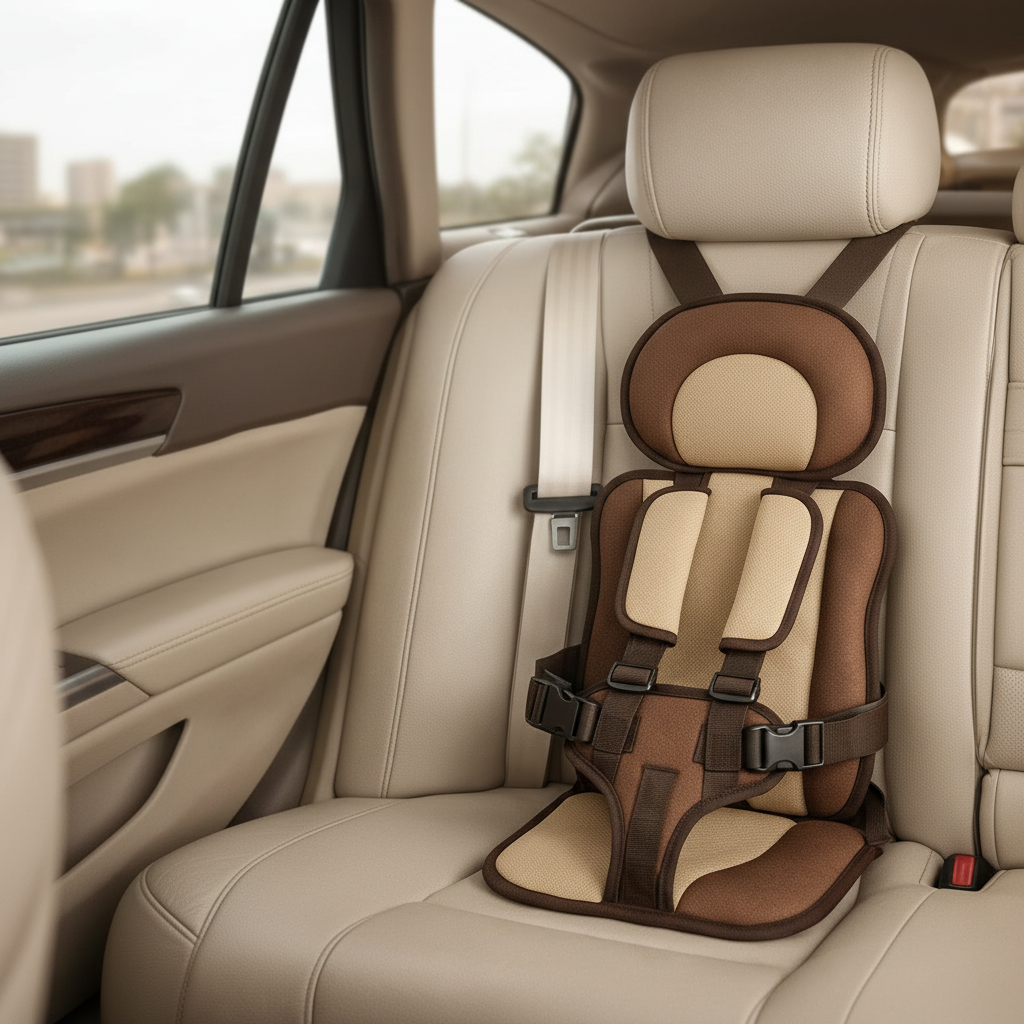 Kids Car Seat Portable Foldable Travel Safety Harness