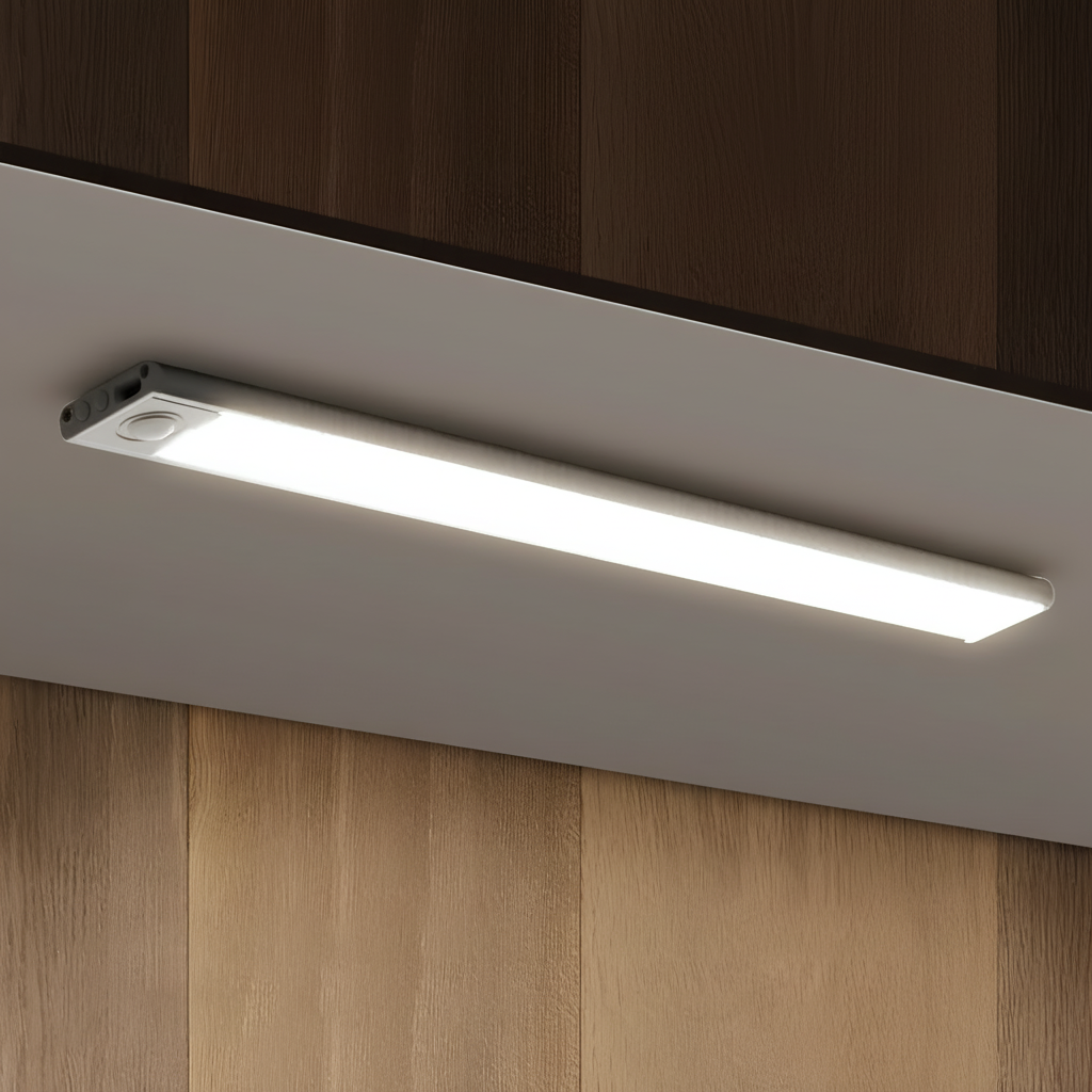 LED Motion Sensor Light Wireless Rechargeable Stick On Night Light