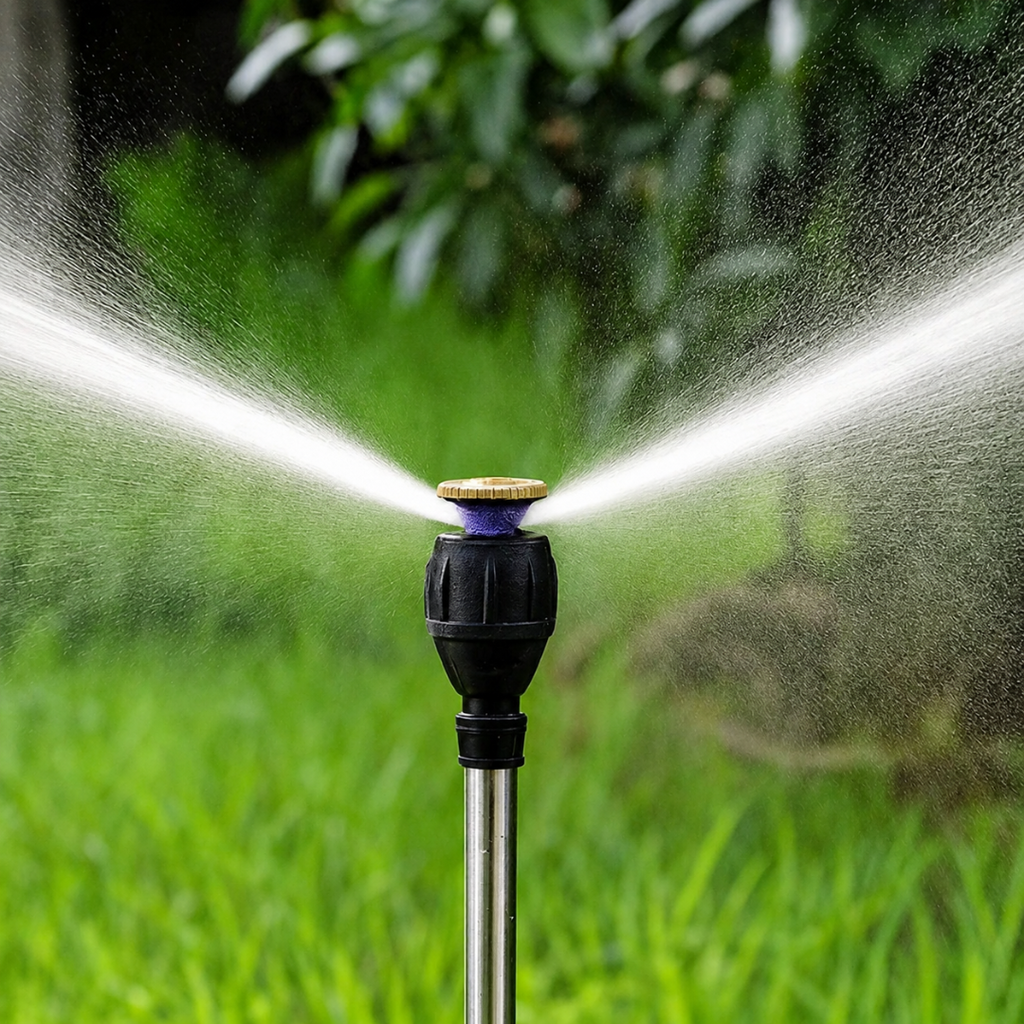 Lawn Sprinkler Garden Watering Tripod Sprayer