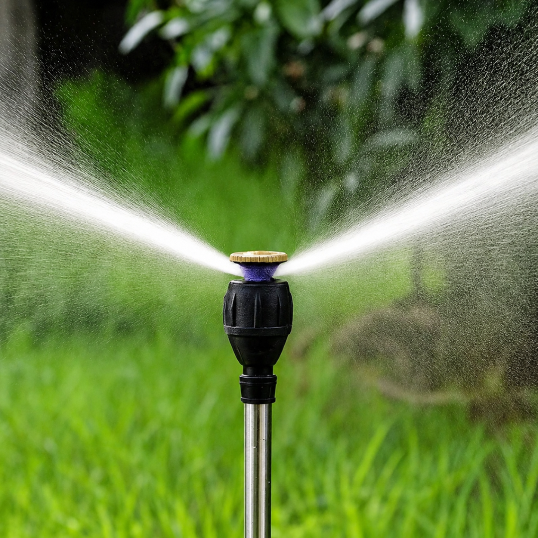 Lawn Sprinkler Garden Watering Tripod Sprayer