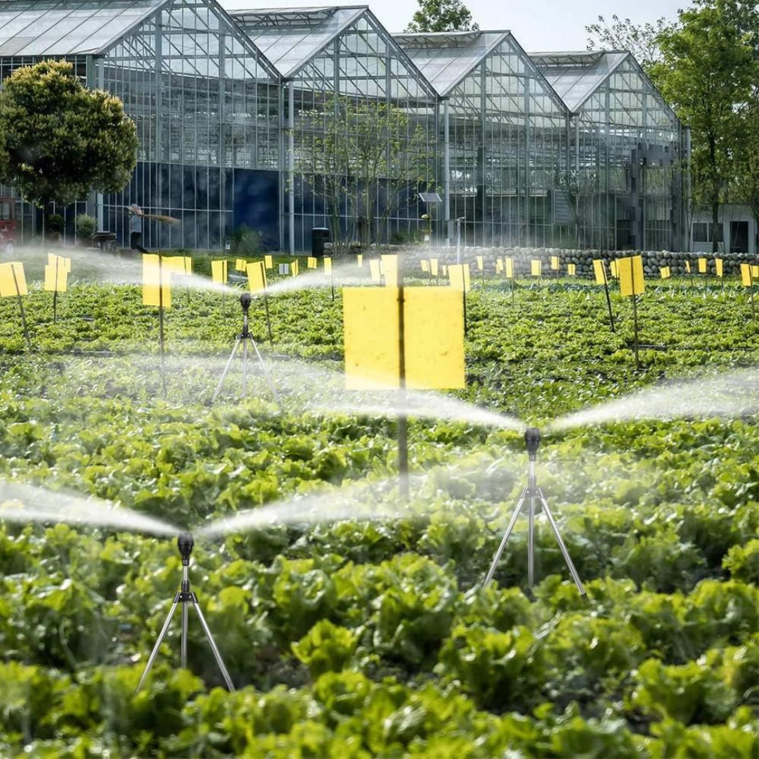 Lawn Sprinkler Garden Watering Tripod Sprayer