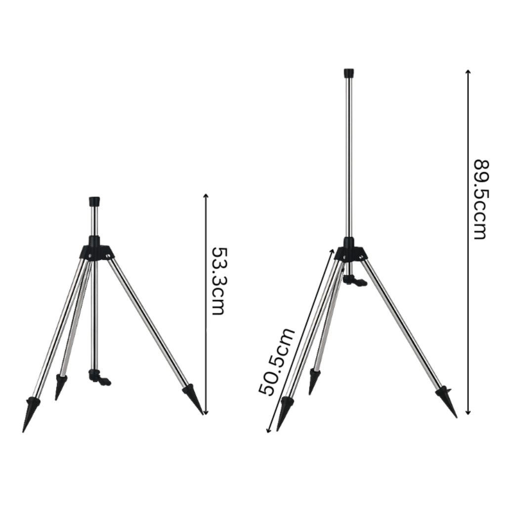 Lawn Sprinkler Garden Watering Tripod Sprayer