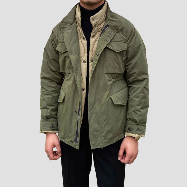 Lorenzo Vitali Retro Craftsmen Jacket - Vintage-Inspired Men's Workwear Outerwear for Timeless Style and Durability