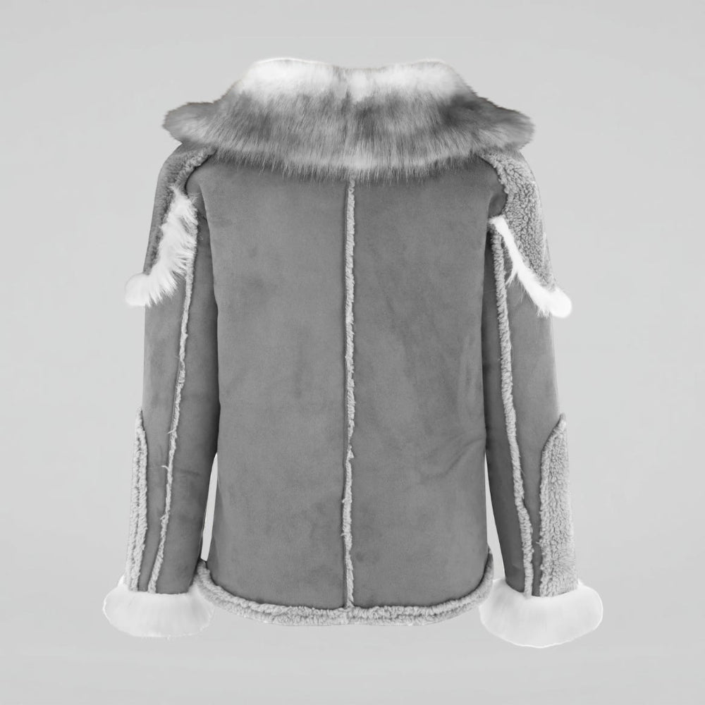 Men's Winter Coat Oversized Heavy Collar Jacket Outerwear