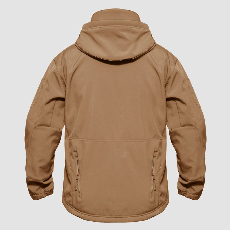 Men's Lightweight Waterproof Tactical Softshell Jacket - Breathable & Durable Outdoor Gear for Hiking, Camping, and Adventure Activities
