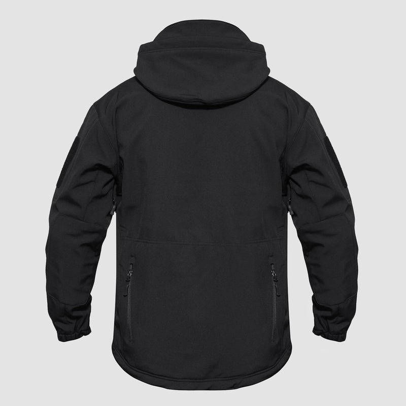 Men's Lightweight Waterproof Tactical Softshell Jacket - Breathable & Durable Outdoor Gear for Hiking, Camping, and Adventure Activities