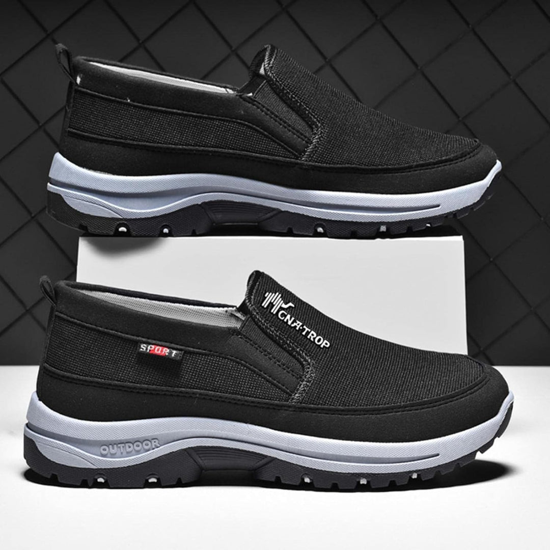Men's Walking Shoes Slip On Casual Loafers
