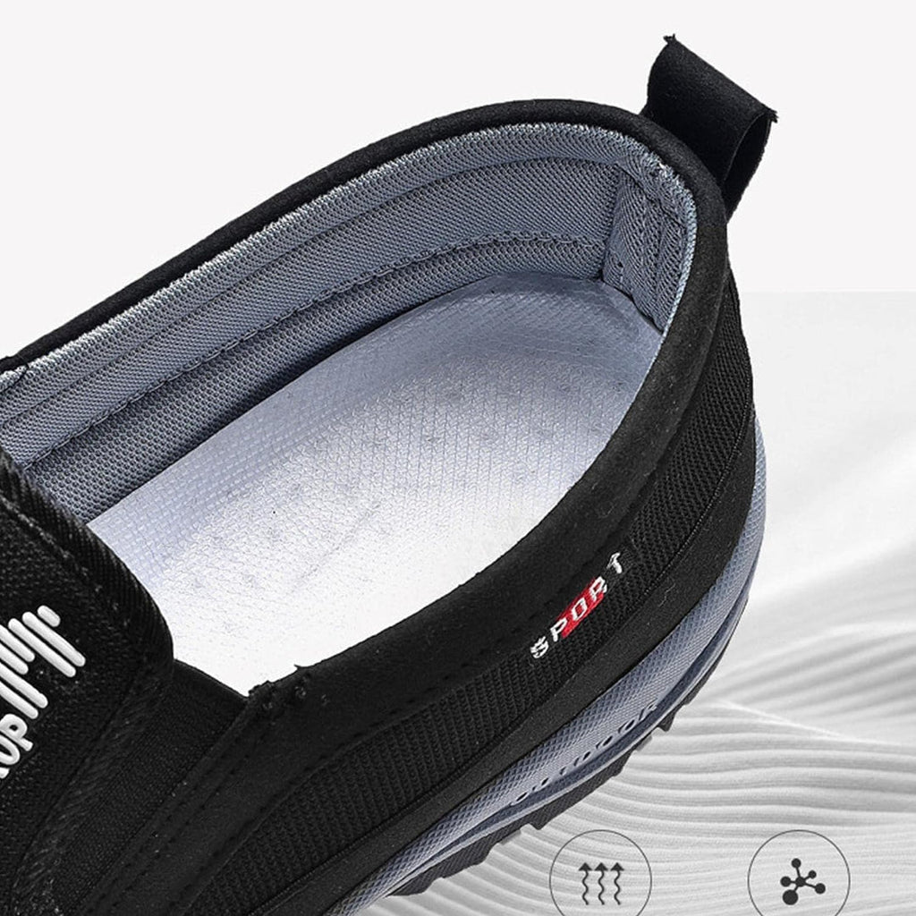 Men's Walking Shoes Slip On Casual Loafers