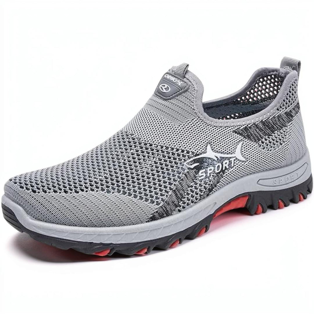 Men's Walking Shoes Slip On Mesh Casual Sneakers