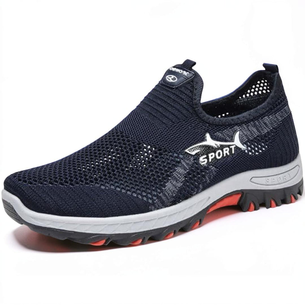 Men's Walking Shoes Slip On Mesh Casual Sneakers